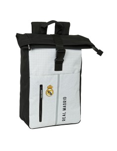 MOCHILA SOLAPA PARA PORTATIL 15,6'' REAL MADRID 1ª EQUIP....