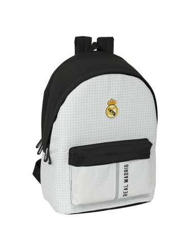 MOCHILA DOBLE PARA PORTATIL 15,6"+USB REAL MADRID 1ª EQUI...