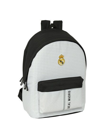 MOCHILA DOBLE PARA PORTATIL 15,6"+USB REAL MADRID 1ª EQUI...