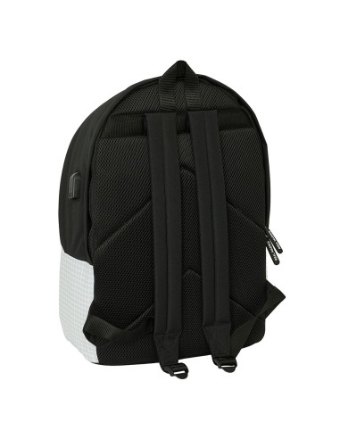 MOCHILA DOBLE PARA PORTATIL 15,6"+USB REAL MADRID 1ª EQUI...