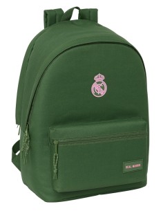 MOCHILA DOBLE PARA PORTATIL 15,6"+USB REAL MADRID CHICA C...