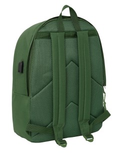 MOCHILA DOBLE PARA PORTATIL 15,6"+USB REAL MADRID CHICA C... 2