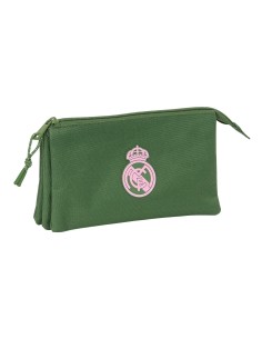 PORTATODO TRIPLE REAL MADRID CHICA CAQUI Portatodo Estuch...