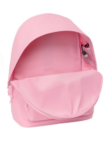 MOCHILA DOBLE PARA PORTATIL 15,6"+USB REAL MADRID CHICA R...