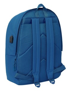 MOCHILA DOBLE PARA PORTATIL 15,6"+USB REAL MADRID CHICA A... 2
