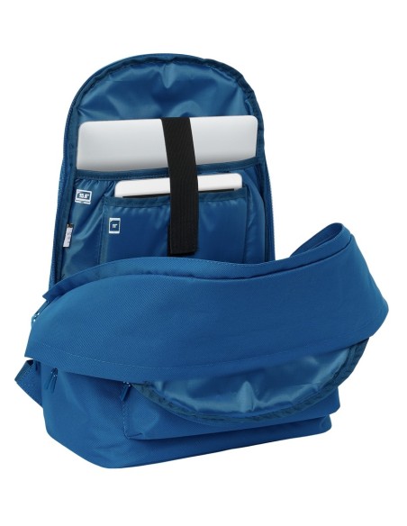 MOCHILA DOBLE PARA PORTATIL 15,6"+USB REAL MADRID CHICA A...