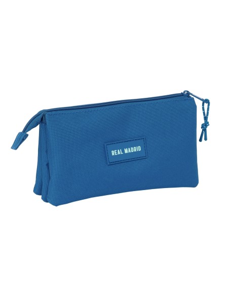 PORTATODO TRIPLE REAL MADRID CHICA AZUL Portatodo Estuche...