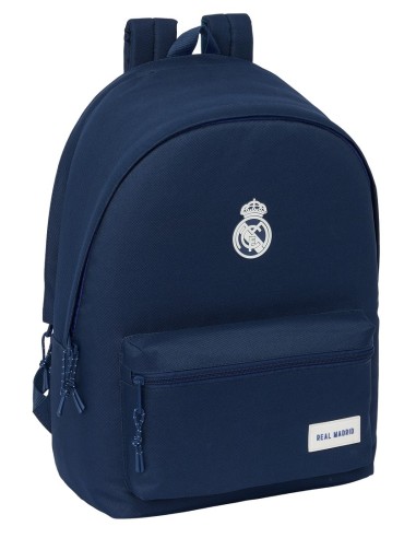 MOCHILA DOBLE PARA PORTATIL 15,6"+USB REAL MADRID CHICA M...