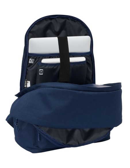 MOCHILA DOBLE PARA PORTATIL 15,6"+USB REAL MADRID CHICA M...