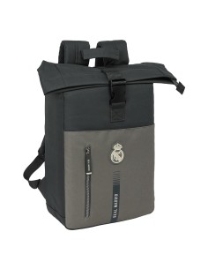 MOCHILA SOLAPA PARA PORTATIL 15,6'' REAL MADRID 3 EQUIPAC...