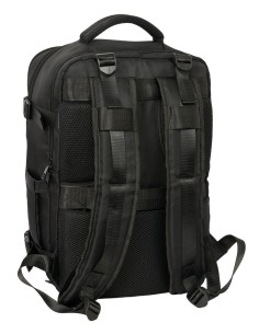 MOCHILA VIAJE CABINA PORTATIL 15,6'' REAL MADRID NEGRA Mo... 2
