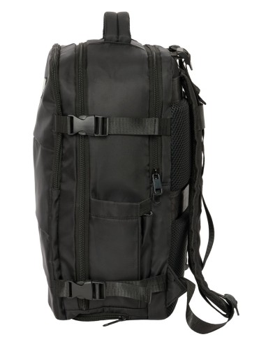 MOCHILA VIAJE CABINA PORTATIL 15,6'' REAL MADRID NEGRA Mo...
