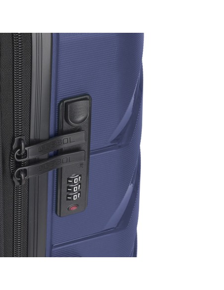 Maleta Trolley Grande Gabol Origami Azul Maletas Grandes ...
