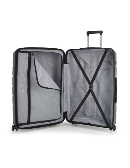 Maleta Trolley Grande Gabol Origami Piedra Maletas Grande...