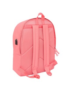 MOCHILA DOBLE PARA PORTATIL 15,6"+USB F.C.BARCELONA CHICA... 2