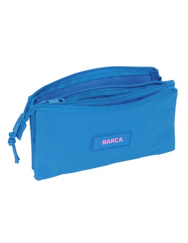 PORTATODO TRIPLE F.C.BARCELONA CHICA INDIGO Portatodo Est...