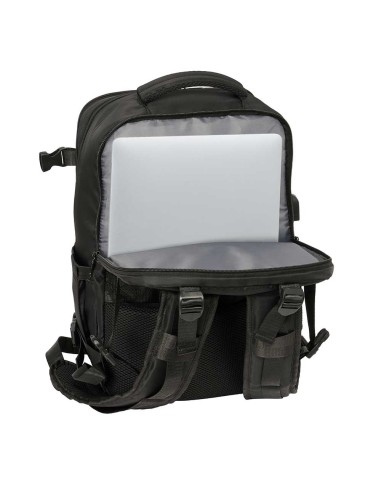 MOCHILA VIAJE CABINA PORTATIL 15,6'' F.C. BARCELONA NEGRA...