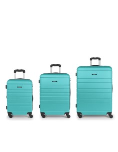 Set 3 Maletas C22-M-L Gabol Zero Turquesa Juego de Maleta...