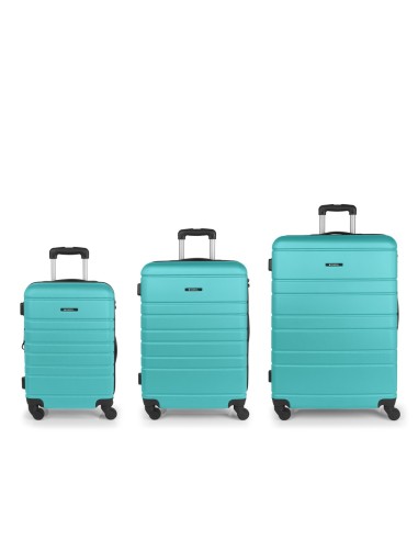 Set 3 Maletas C22-M-L Gabol Zero Turquesa Juego de Maleta...