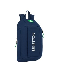MINI MOCHILA CREMALLERA VERTICAL BENETTON "GREEN" Nuevos ...