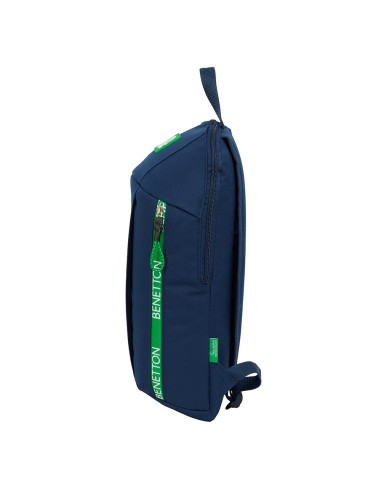 MINI MOCHILA CREMALLERA VERTICAL BENETTON "GREEN" Nuevos ...