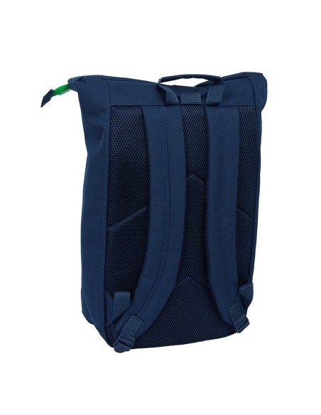 MOCHILA SOLAPA PARA PORTATIL 15,6'' BENETTON "GREEN" Nuev...