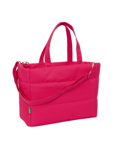 BOLSO CON BOLSILLO PARA PORTATIL 14,1'' BENETTON "CHERRY"...