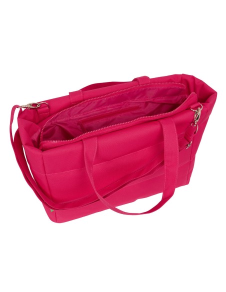 BOLSO CON BOLSILLO PARA PORTATIL 14,1'' BENETTON "CHERRY"...