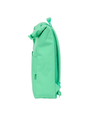 MOCHILA SOLAPA PARA PORTATIL 15,6'' BENETTON "MINT" Nuevo...