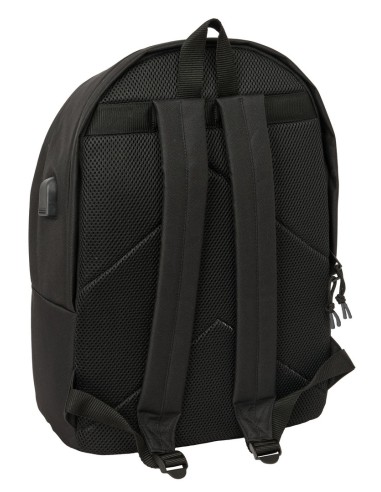 MOCHILA DOBLE PARA PORTATIL 15,6"+USB ATCO. DE MADRID TEE...