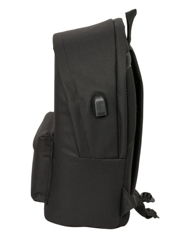 MOCHILA DOBLE PARA PORTATIL 15,6"+USB ATCO. DE MADRID TEE...