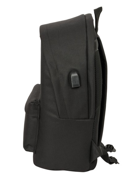 MOCHILA DOBLE PARA PORTATIL 15,6"+USB ATCO. DE MADRID TEE...