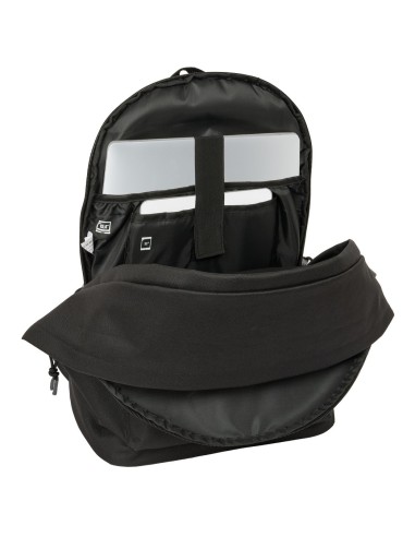 MOCHILA DOBLE PARA PORTATIL 15,6"+USB ATCO. DE MADRID TEE...