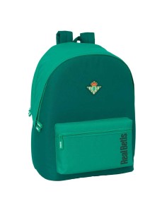 MOCHILA DOBLE PORTATIL 15,6"+USB RE AGUA REAL BETIS BALOM...