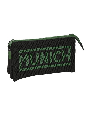PORTATODO TRIPLE MUNICH "CAVIAR" Portatodo Estuche | Fraber
