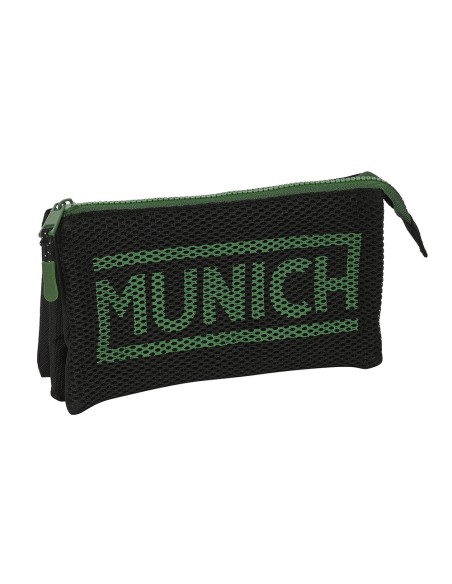 PORTATODO TRIPLE MUNICH "CAVIAR" Portatodo Estuche | Fraber