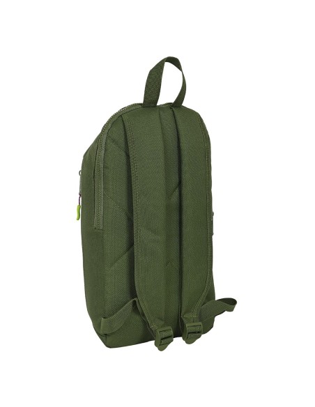 MINI MOCHILA CREMALLERA VERTICAL MUNICH "BRIGHT KHAKI" Mo...