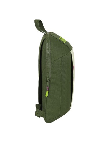 MINI MOCHILA CREMALLERA VERTICAL MUNICH "BRIGHT KHAKI" Mo...