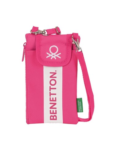 MONEDERO PORTAMOVIL BENETTON "RASPBERRY" Monedero Mujer |...