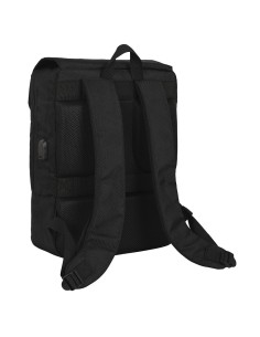 MOCHILA CON SOLAPA PORTATIL 13,3''+USB REAL BETIS BALOMPI... 2