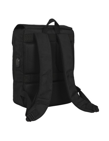 MOCHILA CON SOLAPA PORTATIL 13,3''+USB REAL BETIS BALOMPI...