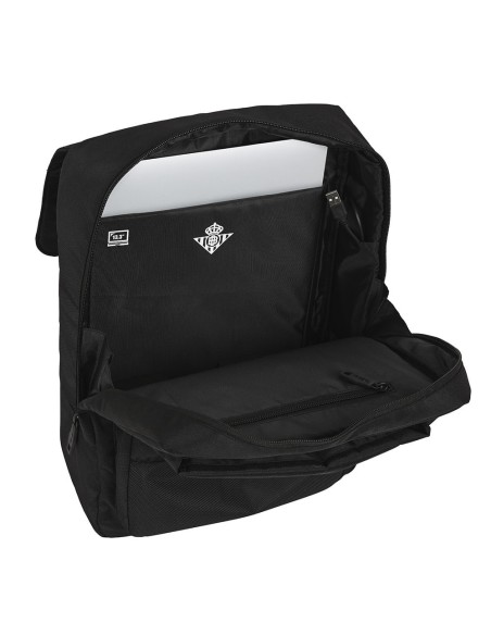 MOCHILA CON SOLAPA PORTATIL 13,3''+USB REAL BETIS BALOMPI...