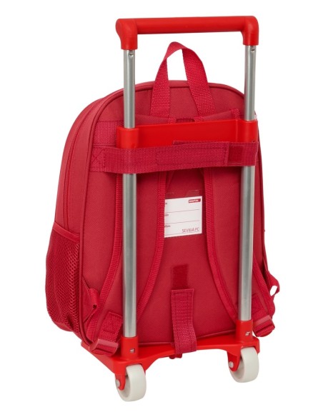 MOCH 006+CARRO 705 RESISTE AGUA SEVILLA FC Mochilas Escol...