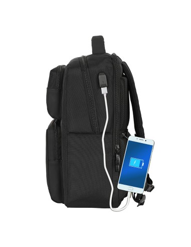 MOCHILA 2 BOLSILLOS PORTATIL 15,6''+USB SEVILLA FC "PREMI...