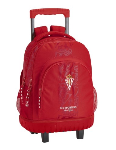 MOCHILA GDE. C/RUEDAS COMPACT REAL SPORTING DE GIJON CORP...