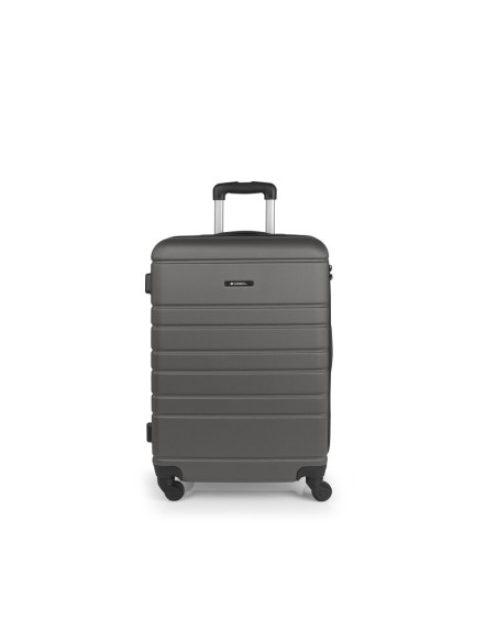 Maleta Trolley Mediana Gabol Zero Gris Maletas Medianas |...