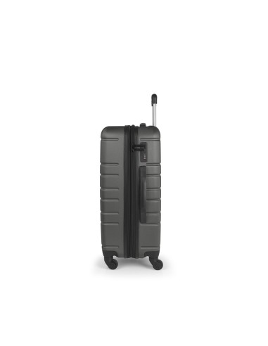 Maleta Trolley Mediana Gabol Zero Gris Maletas Medianas |...