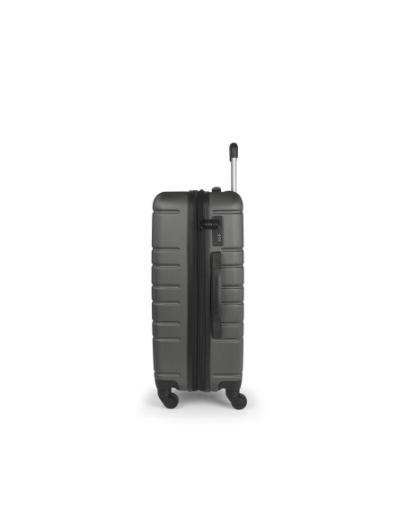 Maleta Trolley Mediana Gabol Zero Gris Maletas Medianas |...