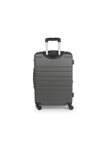 Maleta Trolley Mediana Gabol Zero Gris Maletas Medianas |...