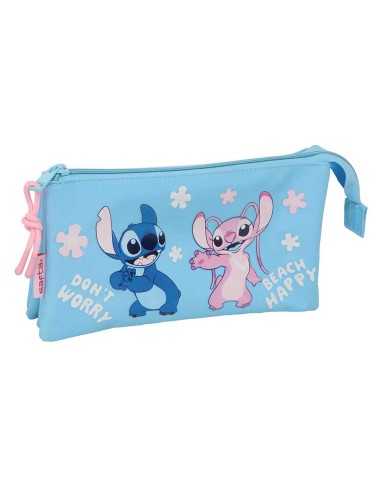PORTATODO TRIPLE STITCH "HAPPY" Portatodo Estuche | Fraber